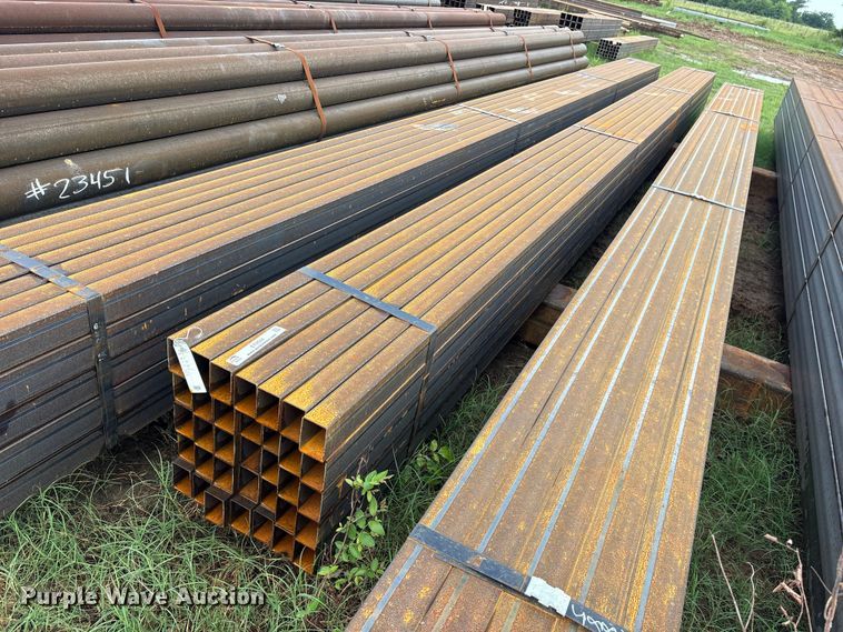 image for item ET0044 (35) joints of rectangular tubing