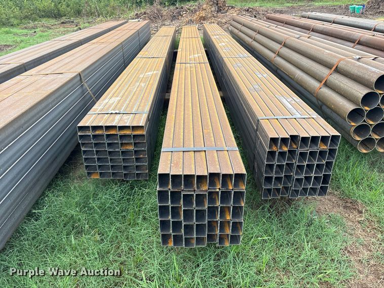 image for item ET0044 (35) joints of rectangular tubing