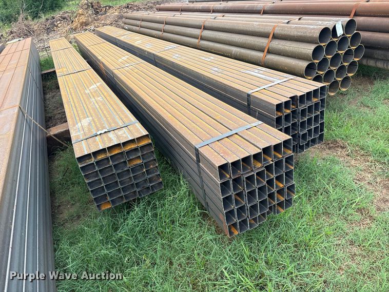 image for item ET0044 (35) joints of rectangular tubing