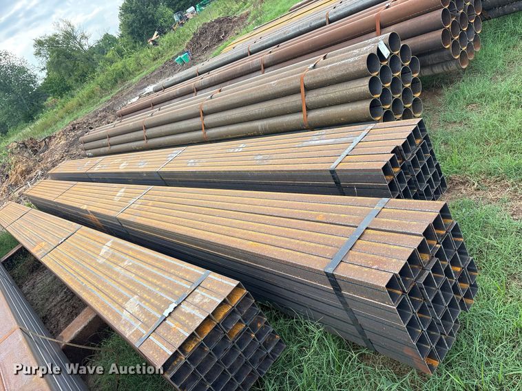 image for item ET0044 (35) joints of rectangular tubing