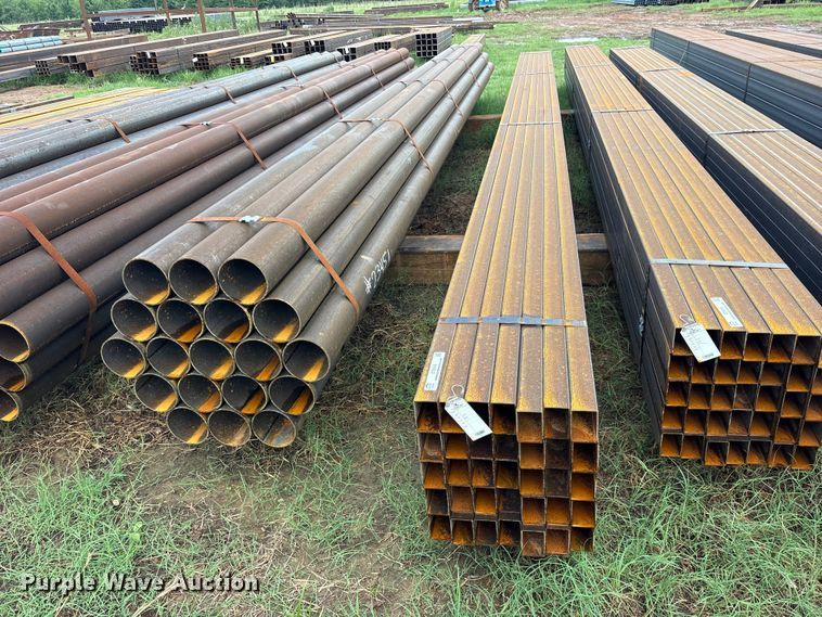 image for item ET0045 (35) joints of rectangular tubing