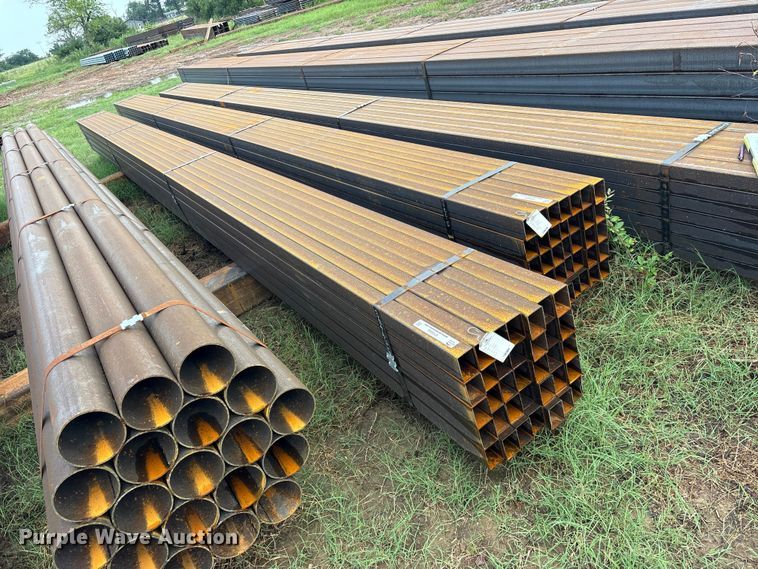 image for item ET0045 (35) joints of rectangular tubing