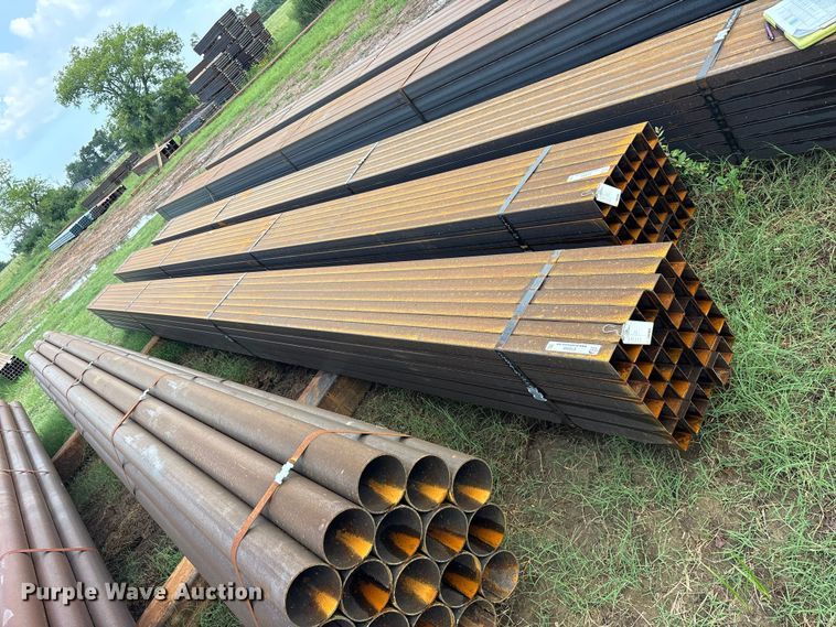 image for item ET0045 (35) joints of rectangular tubing
