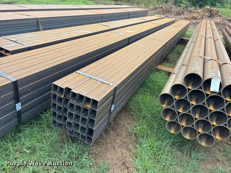 image for item ET0045 (35) joints of rectangular tubing