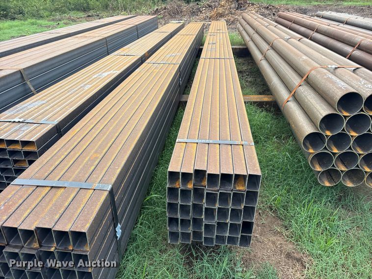 image for item ET0045 (35) joints of rectangular tubing