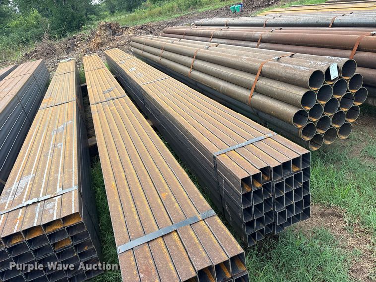 image for item ET0045 (35) joints of rectangular tubing