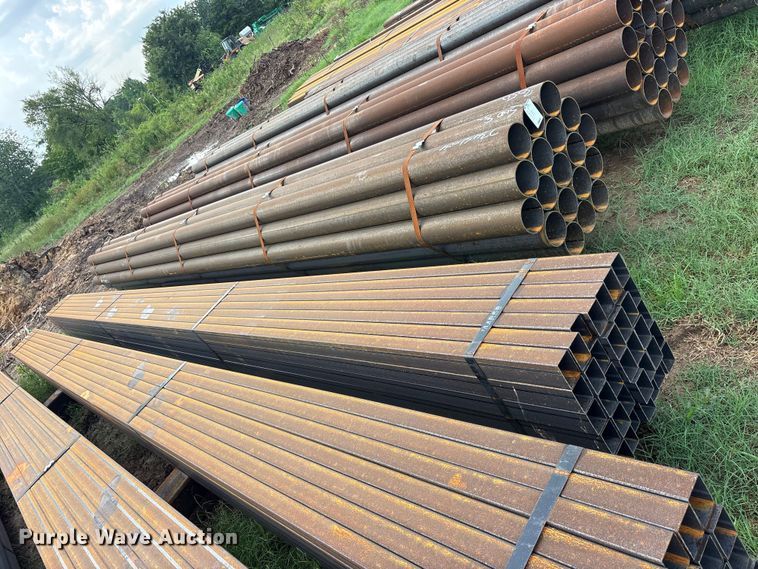 image for item ET0045 (35) joints of rectangular tubing