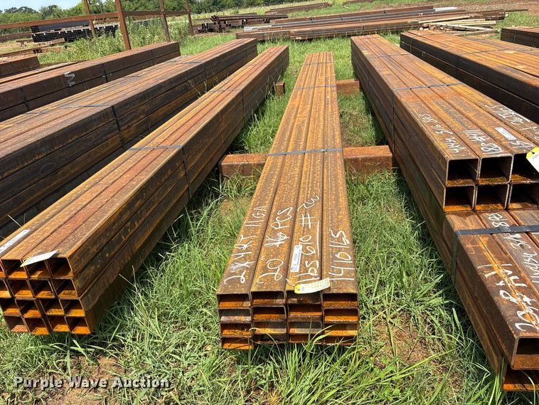 image for item ET0052 (16) joints of rectangular tubing