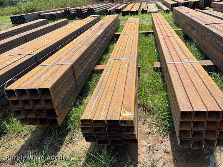 image for item ET0052 (16) joints of rectangular tubing