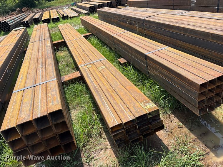 image for item ET0052 (16) joints of rectangular tubing