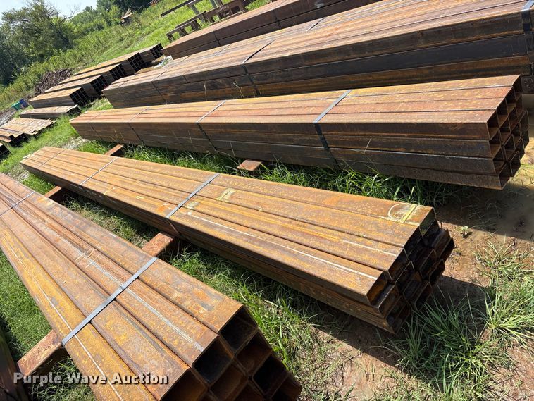 image for item ET0052 (16) joints of rectangular tubing