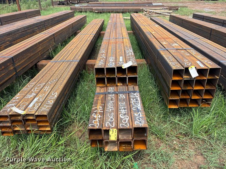 image for item ET0053 (16) joints of square tubing