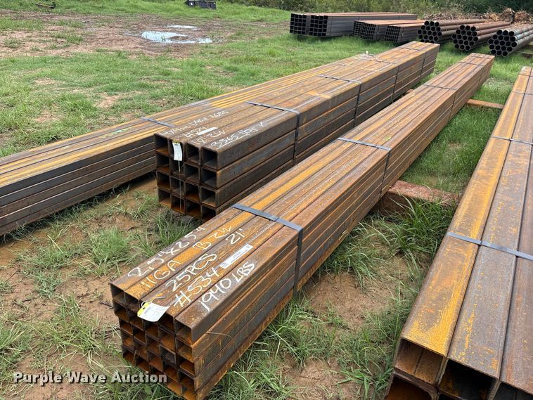 image for item ET0058 (25) joints of square tubing