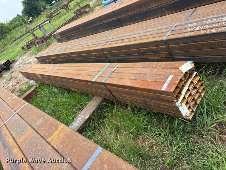 image for item ET0061 (24) joints of rectangular tubing