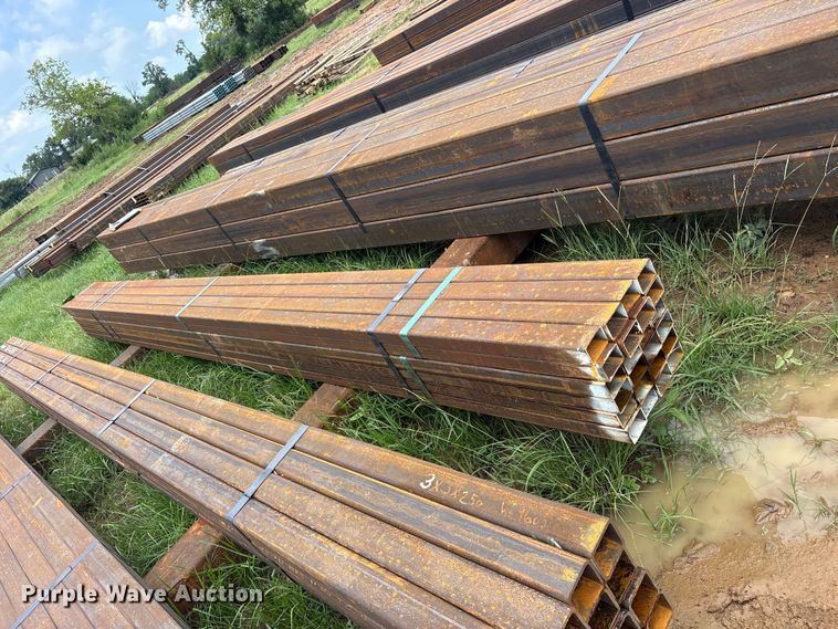 image for item ET0061 (24) joints of rectangular tubing