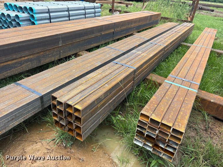 image for item ET0062 (16) joints of square tubing