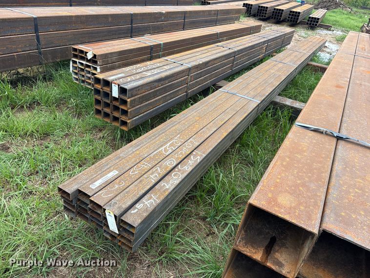 image for item ET0063 (20) joints of rectangular tubing