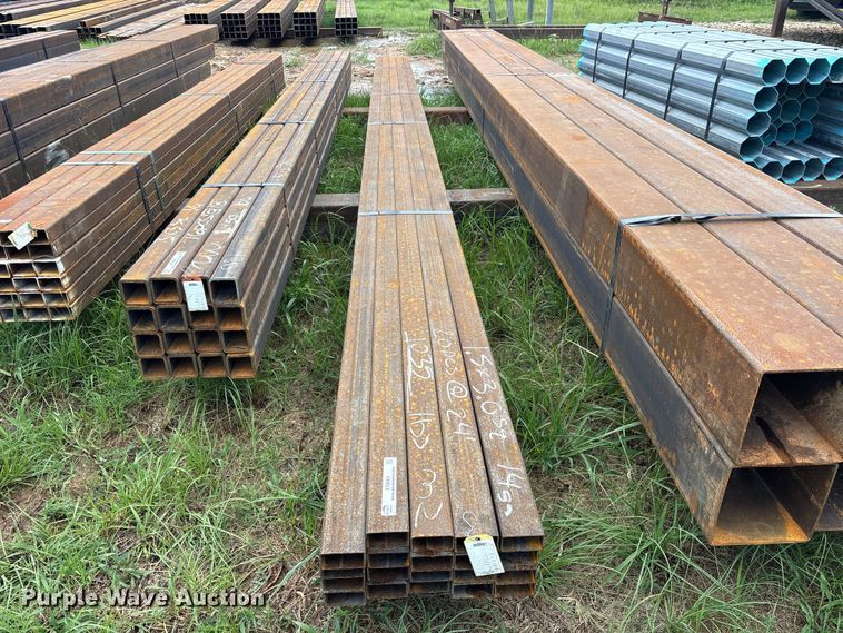 image for item ET0063 (20) joints of rectangular tubing
