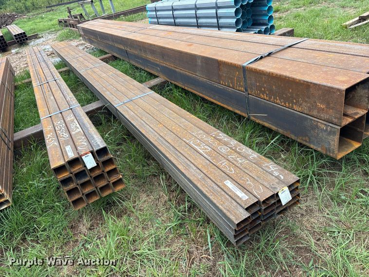 image for item ET0063 (20) joints of rectangular tubing