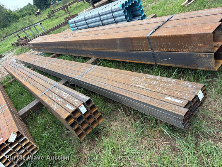 image for item ET0063 (20) joints of rectangular tubing