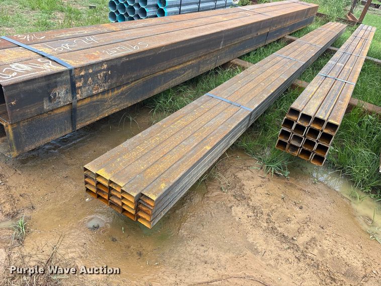 image for item ET0063 (20) joints of rectangular tubing