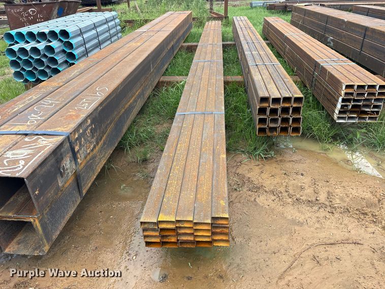 image for item ET0063 (20) joints of rectangular tubing