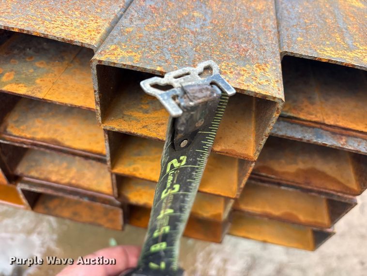 image for item ET0063 (20) joints of rectangular tubing