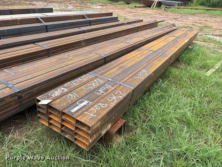 image for item ET0064 (16) joints of rectangular tubing