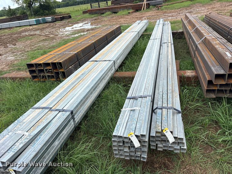 image for item ET0067 (51) joint of galvanized square tubing