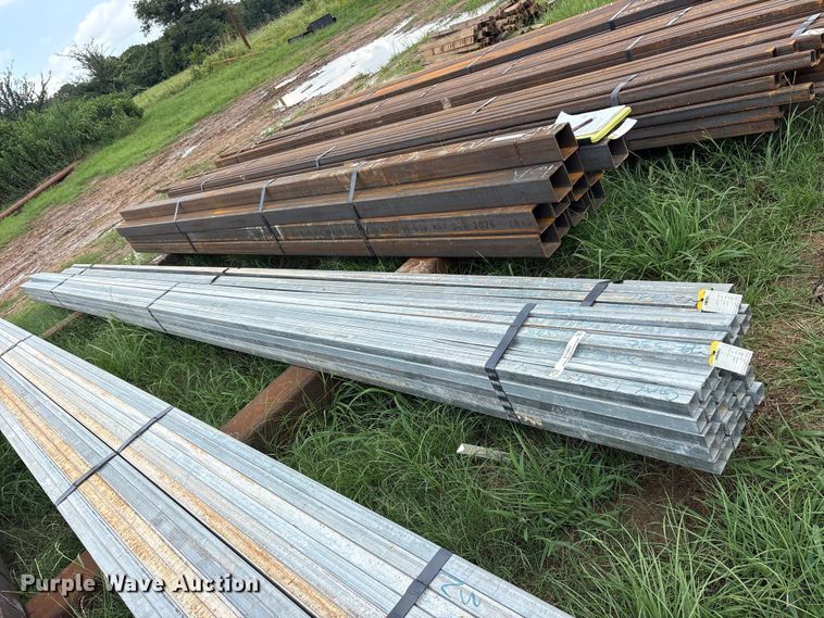 image for item ET0067 (51) joint of galvanized square tubing