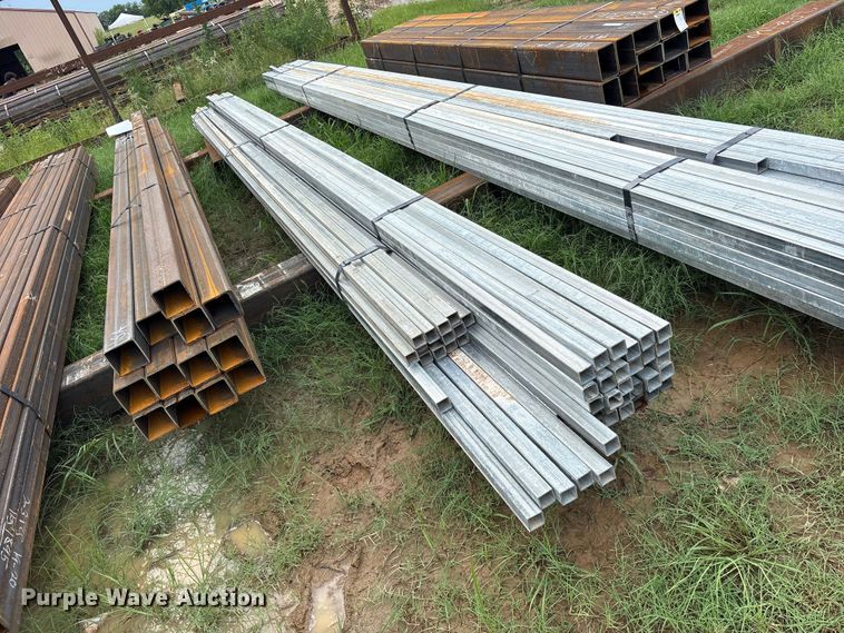image for item ET0067 (51) joint of galvanized square tubing