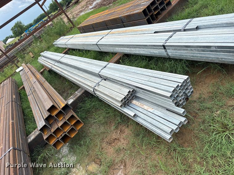 image for item ET0067 (51) joint of galvanized square tubing