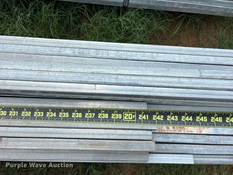 image for item ET0067 (51) joint of galvanized square tubing