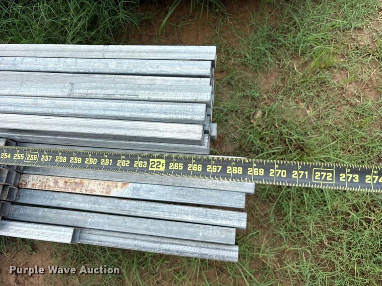 image for item ET0067 (51) joint of galvanized square tubing