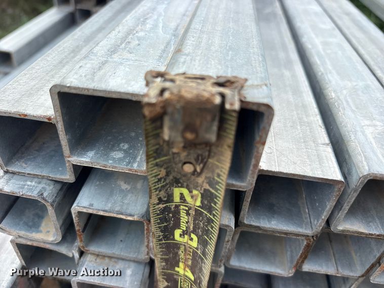 image for item ET0067 (51) joint of galvanized square tubing