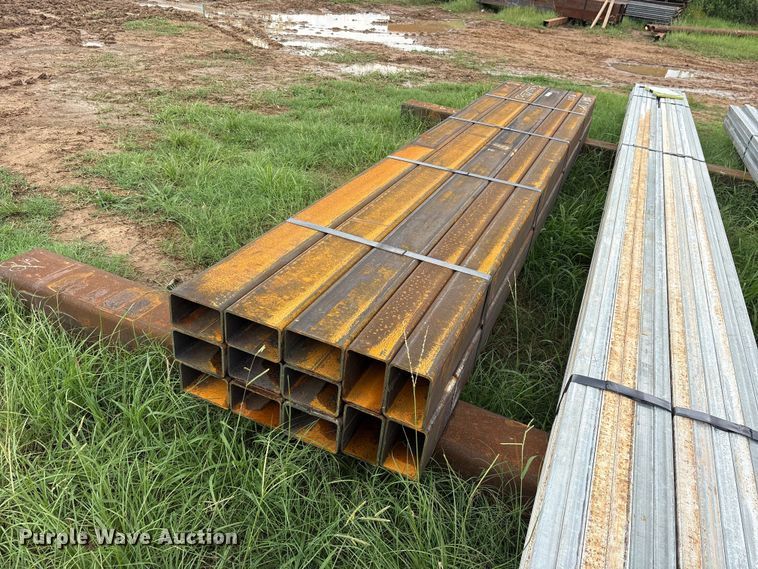 image for item ET0070 (13) joints of rectangular tubing