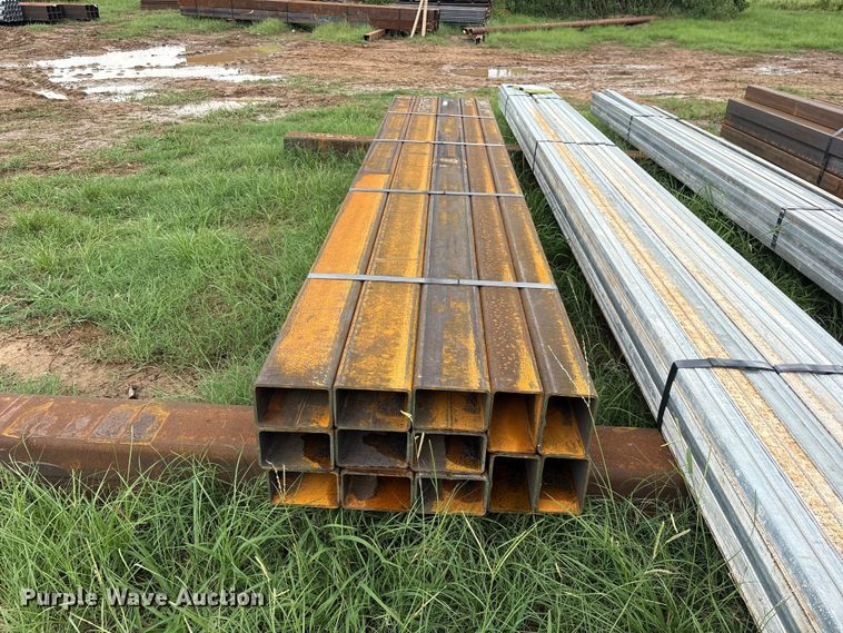 image for item ET0070 (13) joints of rectangular tubing