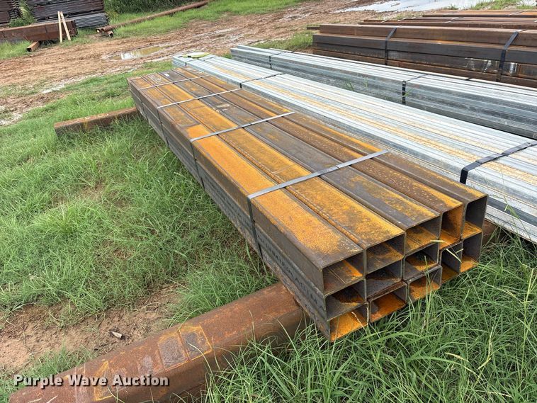 image for item ET0070 (13) joints of rectangular tubing