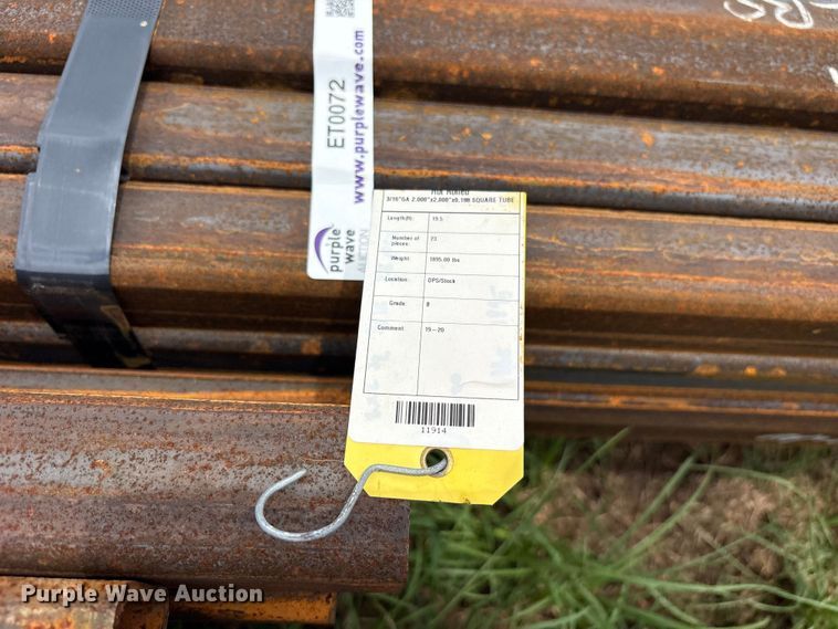 image for item ET0072 (47) joints of square tubing