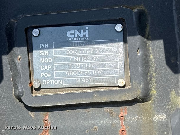 image for item ET0591 Excavator attachments