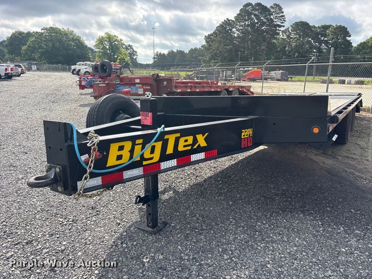 image for item ET2222 2026 Big Tex 22PH-20BK+5MR equipment trailer