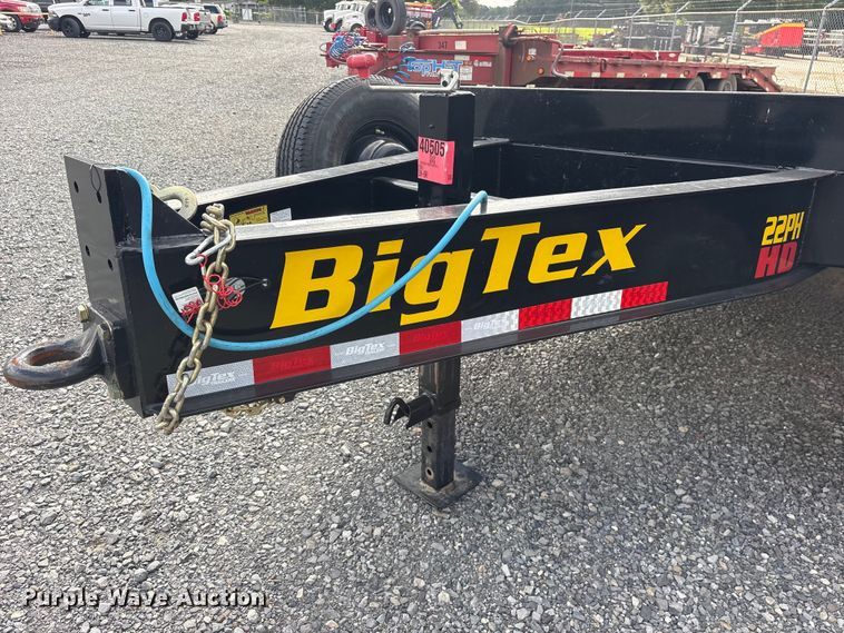 image for item ET2222 2026 Big Tex 22PH-20BK+5MR equipment trailer