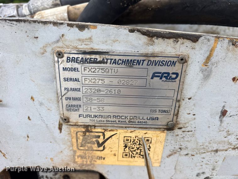 image for item ET2251 FRD Furukawa FX275QTV breaker