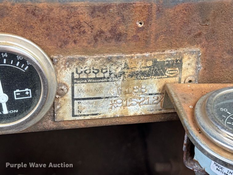 image for item ET6397 1983 Case W18B wheel loader