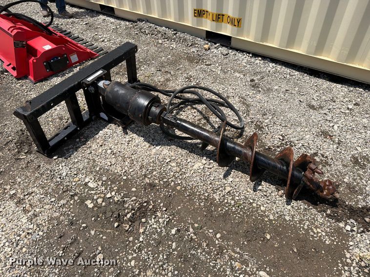 image for item ET6439 skid steer auger