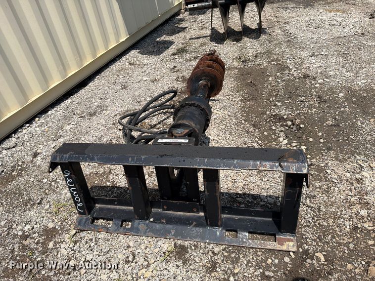 image for item ET6439 skid steer auger