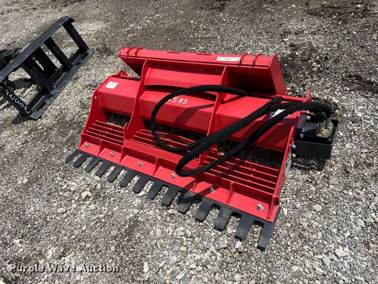 image for item ET6440 Raytree RMLL60 skid steer power rake