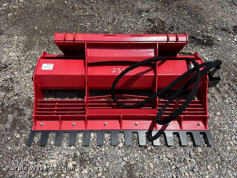 image for item ET6440 Raytree RMLL60 skid steer power rake