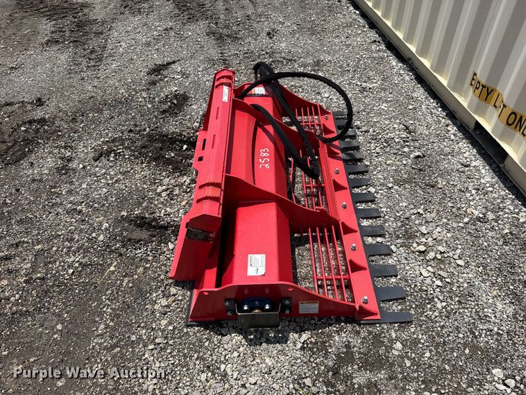 image for item ET6440 Raytree RMLL60 skid steer power rake