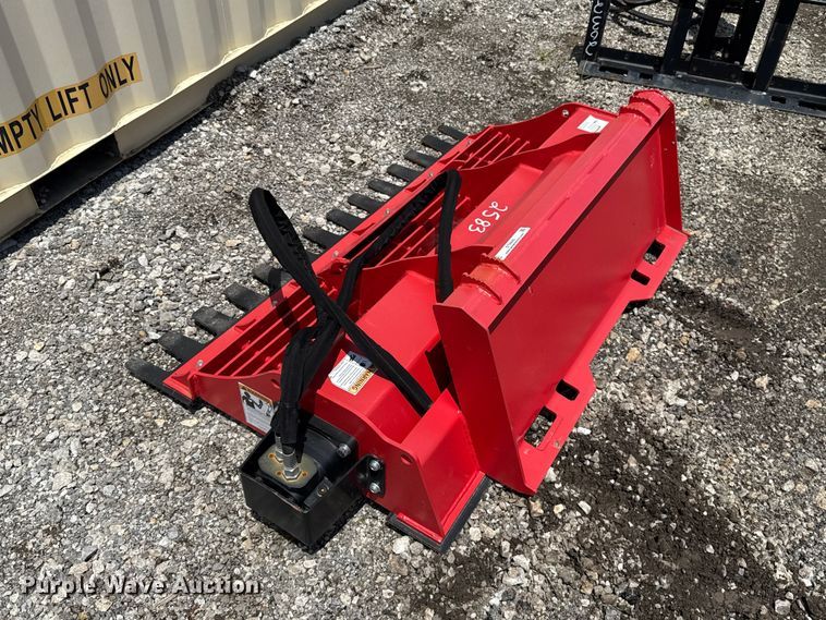 image for item ET6440 Raytree RMLL60 skid steer power rake